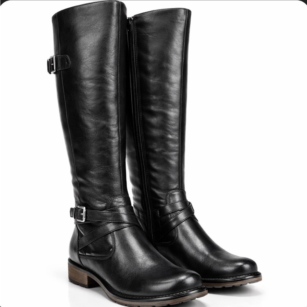 Naturalizer Stanton Wide Calf Knee High Boot 8W/WC